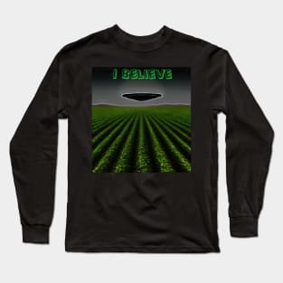 I Believe UFO Long Sleeve T-Shirt